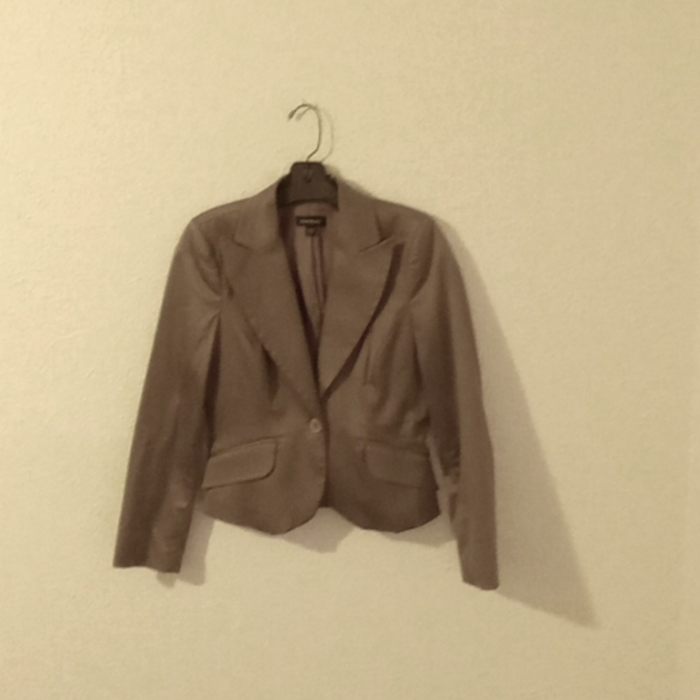 Bebe size 6 metallic blazer